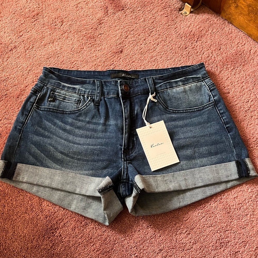 Kancan Women’s Denim Shorts KC7062D Size 11/29
